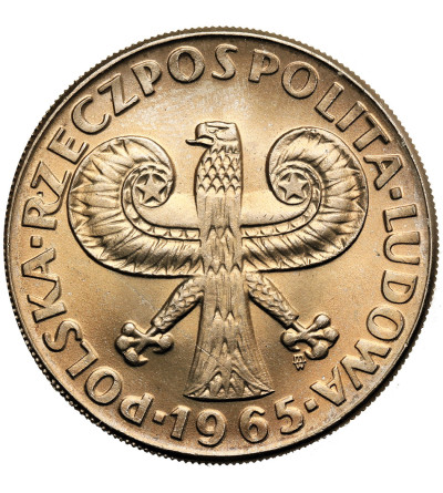 Polska, PRL (1952-1989). 10 złotych 1965, Kolumna Zygmunta (duża)