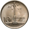 Polska, PRL (1952-1989). 10 złotych 1965, Kolumna Zygmunta (duża)