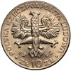 Polska, PRL (1952-1989). 10 złotych 1965, Nike