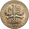 Polska, PRL (1952-1989). 10 złotych 1965, Nike
