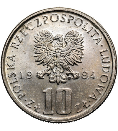 Poland, PRL (1952–1989). 10 Zlotys 1984, Bolesław Prus (1847–1912)