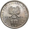 Polska, PRL (1952-1989). 10 złotych 1984, Bolesław Prus (1847-1912)