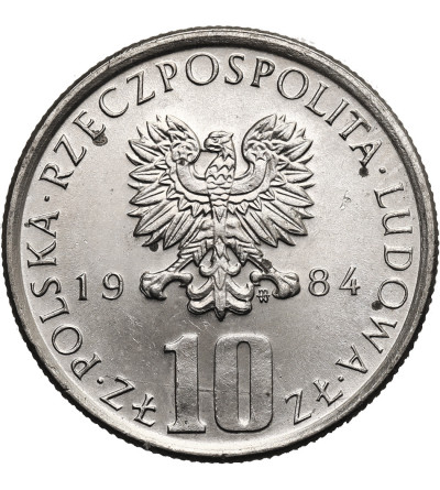 Poland, PRL (1952–1989). 10 Zlotys 1984, Bolesław Prus (1847–1912)