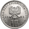 Poland, PRL (1952–1989). 10 Zlotys 1983, Bolesław Prus (1847–1912)