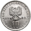 Poland, PRL (1952–1989). 10 Zlotys 1983, Bolesław Prus (1847–1912)