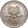 Polska, PRL (1952-1989). 10 złotych 1982, Bolesław Prus (1847-1912)