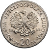 Poland, PRL (1952-1989). 20 Zlotys 1983, Marceli Nowotko (1893-1942)