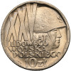 Polska, PRL (1952-1989). 10 złotych 1968, XXV lat Ludowego Wojska Polskiego
