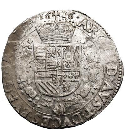 Spanish Netherlands, Brabant (Belgie). Albert and Isabelle, 1598-1621. 1/2 Patagon 1616, Antwerp Mint