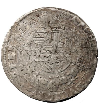 Niderlandy Hiszpańskie, Brabancja (Belgia). Albert i Izabela 1598-1621. 1/2 Talar (Patagona) bez daty, mennica Antwerpia