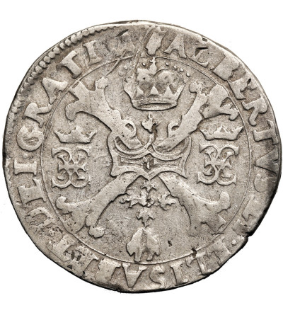 Niderlandy Hiszpańskie, Brabancja (Belgia). Albert i Izabela 1598-1621. 1/2 Talar (Patagona) bez daty, mennica Antwerpia