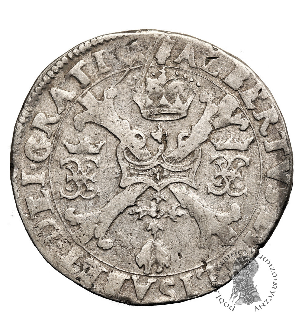 Spanish Netherlands, Brabant (Belgie). Albert and Isabelle, 1598-1621. 1/2 Patagon no date, Antwerp Mint