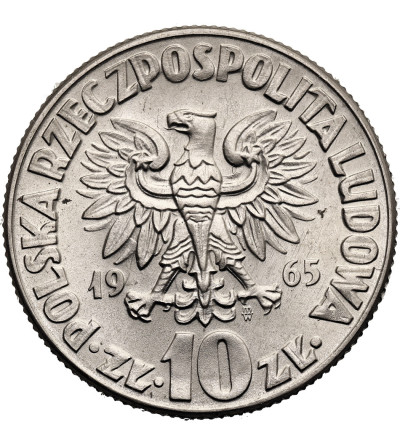 Poland, PRL (1952-1989). 10 Zlotys 1965, Mikołaj Kopernik