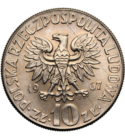 Polska, PRL (1952-1989). 10 złotych 1967, Mikołaj Kopernik