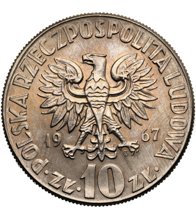 Poland, PRL (1952-1989). 10 Zlotys 1967, Mikołaj Kopernik