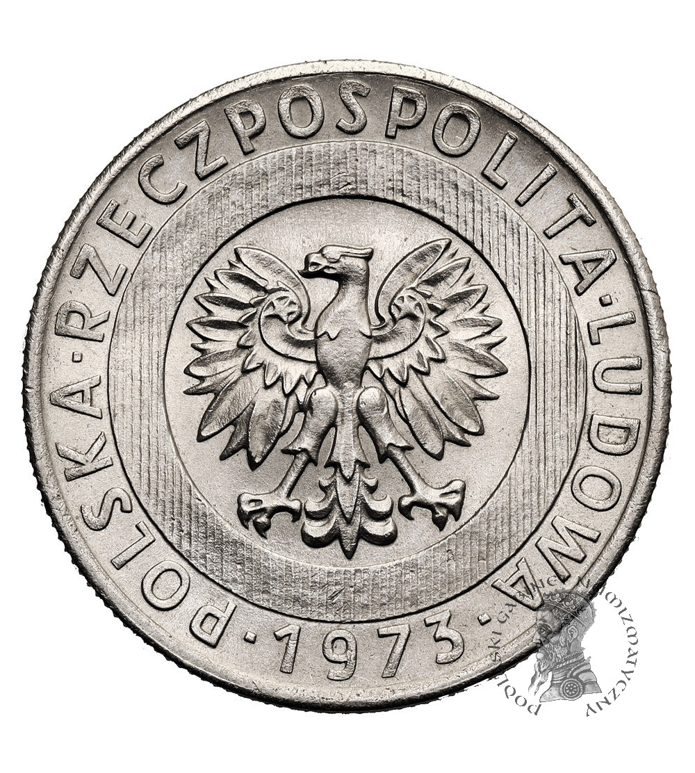 Polska, PRL (1952-1989). 20 złotych 1973, Wieżowiec i Kłosy