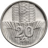 Poland, PRL (1952-1989). 20 Zlotys 1976, Skyscraper and Ears of Grain