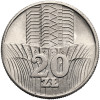 Poland, PRL (1952-1989). 20 Zlotys 1976, Skyscraper and Ears of Grain