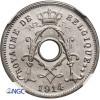 Belgium, Albert I (1909-1934). 5 Centimes 1914, BELGIQUE - NGC MS 65