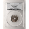 Belgia, Albert I (1909-1934). 10 Centimes 1920, BELGIE - PCGS MS 65