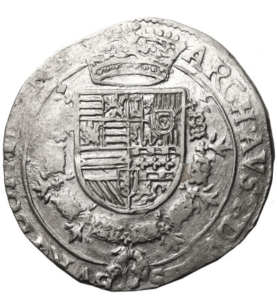 Spanish Netherlands. Albert and Isabelle, 1598-1621. 1/4 Thaler / Patagon ND, Tournai / Doornik Mint