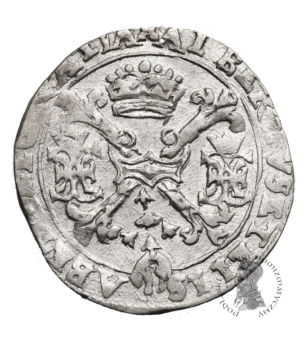 Spanish Netherlands. Albert and Isabelle, 1598-1621. 1/4 Thaler / Patagon ND, Tournai / Doornik Mint