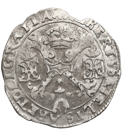 Spanish Netherlands. Albert and Isabelle, 1598-1621. 1/4 Thaler / Patagon ND, Tournai / Doornik Mint