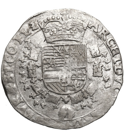 Niderlandy Hiszpańskie, Flandria (Belgia). Albert i Izabela, 1598-1621. 1/4 Patagona bez daty, mennica Brugia