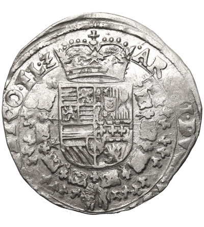 Niderlandy Hiszpańskie, Flandria (Belgia). Albert i Izabela, 1598-1621. 1/4 Patagona bez daty, mennica Brugia