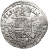 Spanish Netherlands, Flandres (Belgie). Albert and Isabelle, 1598-1621. 1/4 Patagon, no date, Brugge Mint