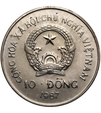 Vietnam, Socialist Republic. 10 Dong 1987, Orangutan