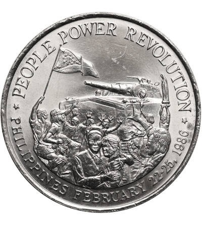 Philippines. 10 Piso 1988, People Power Revolution