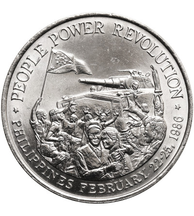 Philippines. 10 Piso 1988, People Power Revolution