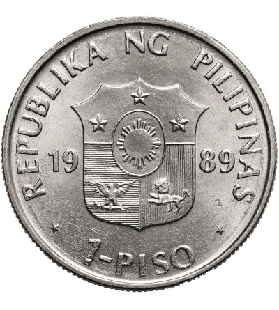 Philippines. 1 Piso 1989, Decade of Philippine Culture