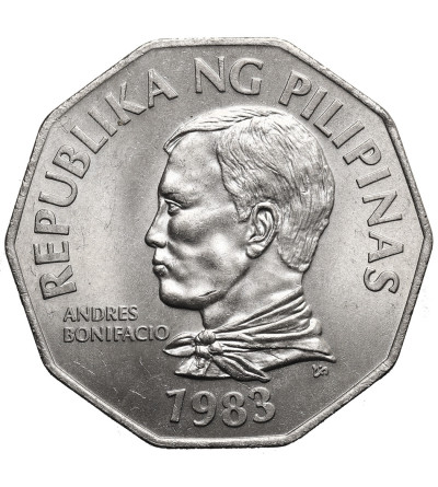 Filipiny. 2 Piso 1983, Palma kokosowa (Cocos nucifera)