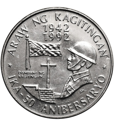 Filipiny. 1 Piso 1992, 50 rocznica bitwy o Bataan
