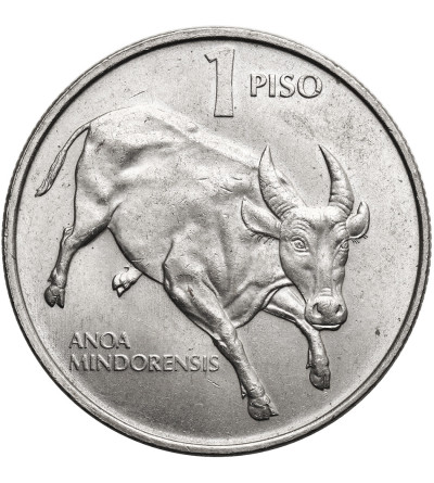 Philippines. 1 Piso 1983,  Series: Flora and Fauna