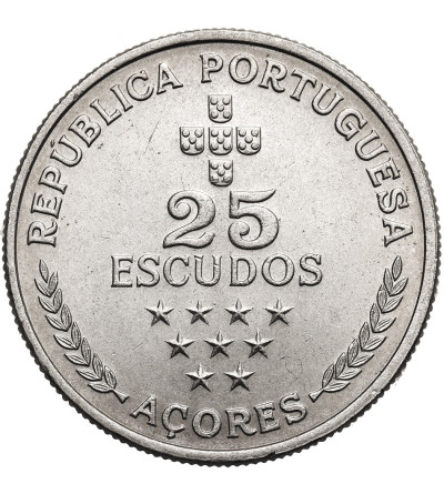 Azory. 25 Escudos 1980, Autonomia Regionalna Azorów