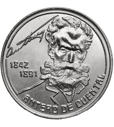 Azory. 100 Escudos 1991, 100 rocznica śmierci poety Antero de Quental