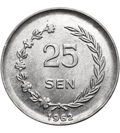 Indonesia, Riau Archipelago. 25 Sen 1962, Sukarno (Edge: RIAU - KEPULAUAN)