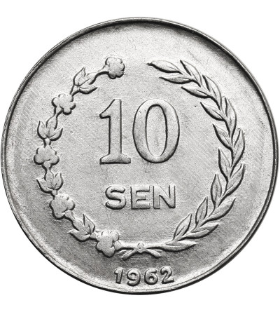 Indonesia, Riau Archipelago. 10 Sen 1962, Sukarno (Edge: RIAU - KEPULAUAN)