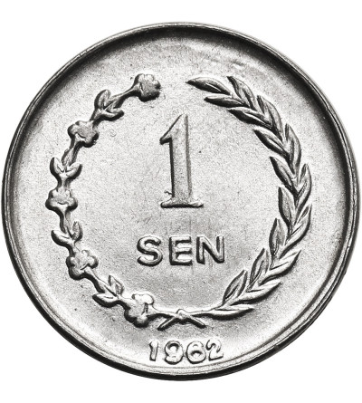 Indonesia, Riau Archipelago. 1 Sen 1962, Ahmad Sukarno (Edge: RIAU - KEPULAUAN)