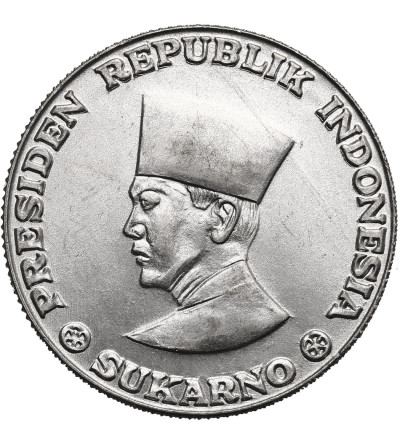 Indonesia, Irian Barat. 50 Sen 1962, Sukarno - reeded edge