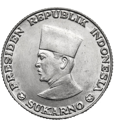 Indonezja, Irian Barat. 25 Sen 1962, Ahmad Sukarno - obrzeże ząbkowane