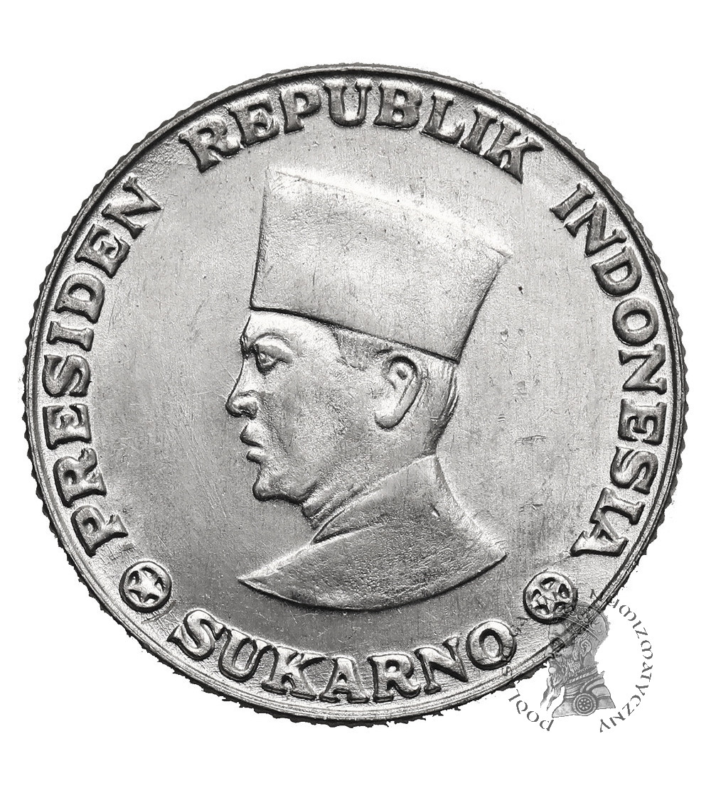 Indonezja, Irian Barat. 25 Sen 1962, Ahmad Sukarno - obrzeże ząbkowane
