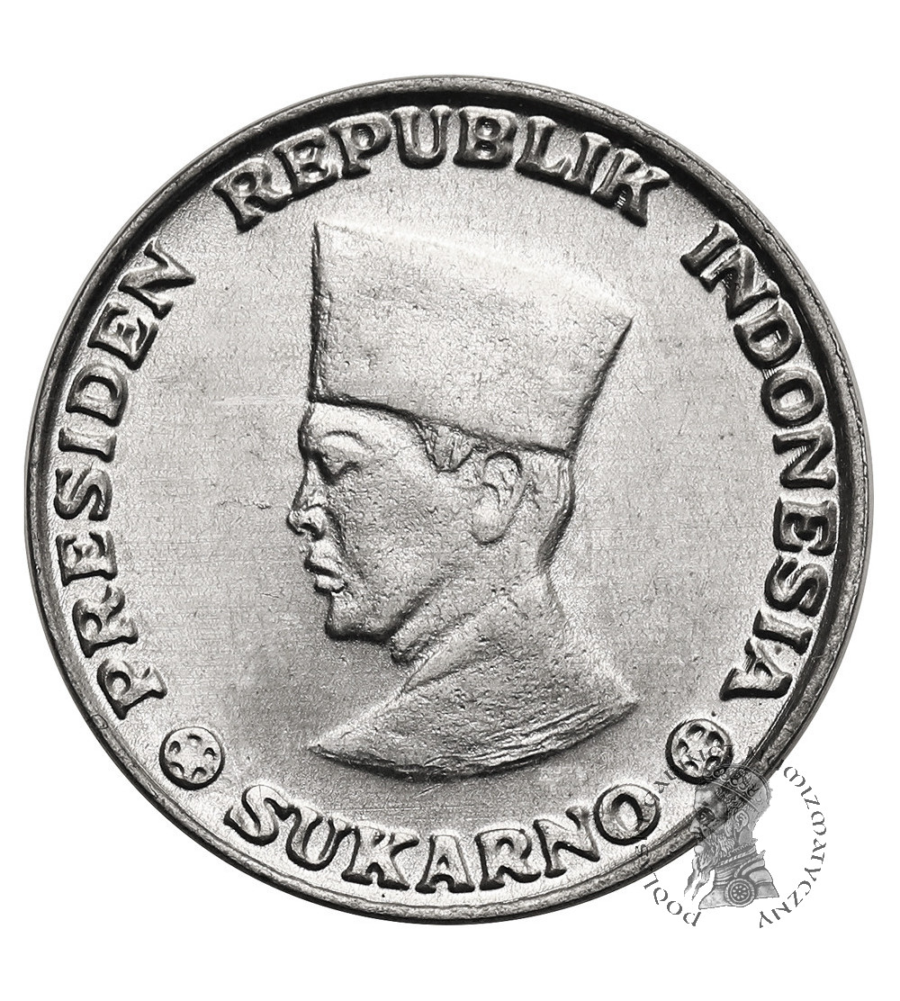 Indonesia, Irian Barat. 5 Sen 1962, Ahmad Sukarno - plain edge