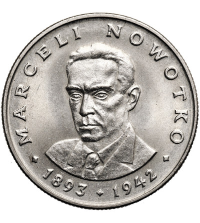 Poland, PRL (1952–1989). 20 Zlotys 1974, Marceli Nowotko