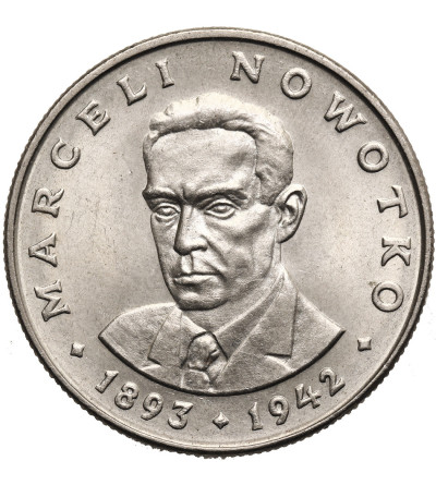Poland, PRL (1952–1989). 20 Zlotys 1974, Marceli Nowotko