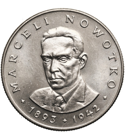 Poland, PRL (1952–1989). 20 Zlotys 1976, Marceli Nowotko