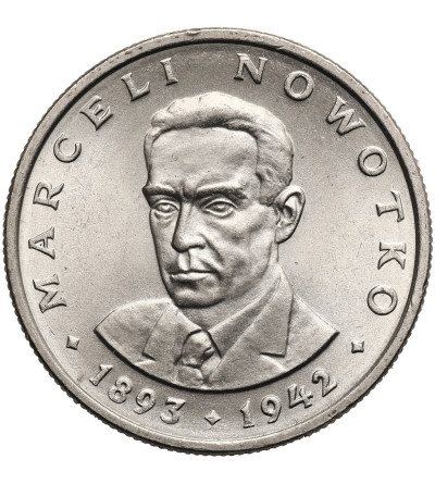 Poland, PRL (1952–1989). 20 Zlotys 1976 no mint mark, Marceli Nowotko